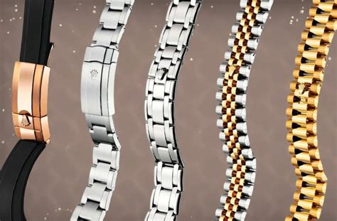 rolex bands types reddit|types of Rolex bands.